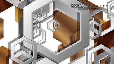 Modern geometrik soyut vektör ahşap renk kompozisyonları şablonları. Vektör çizimi