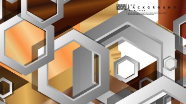 Modern geometrik soyut vektör ahşap renk kompozisyonları şablonları. Vektör çizimi