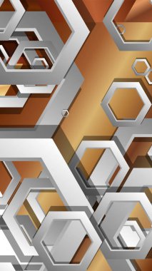 Modern geometrik soyut vektör ahşap renk kompozisyonları şablonları. Vektör çizimi