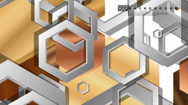 Modern geometrik soyut vektör ahşap renk kompozisyonları şablonları. Vektör çizimi