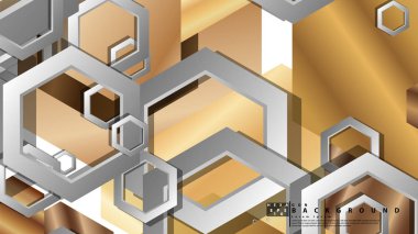 Modern geometrik soyut vektör ahşap renk kompozisyonları şablonları. Vektör çizimi