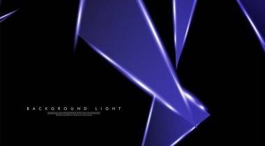 Parlak üçgenler bir fon ile modern teknoloji tasarımı. Tasarım arka planınız için uygun vektör çizimi