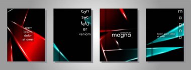 Minimal kapak tasarımı. Üçgen şekil vektör tasarım arka plan. Broşürler, posterler, kapaklar, afişler, vb için geçerlidir