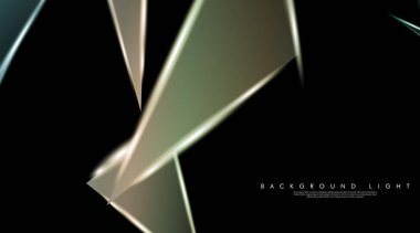 Parlak üçgenler bir fon ile modern teknoloji tasarımı. Tasarım arka planınız için uygun vektör çizimi