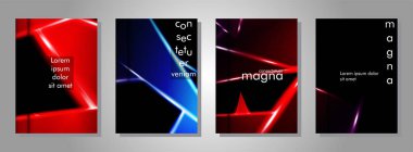 Minimal kapak tasarımı. Üçgen şekil vektör tasarım arka plan. Broşürler, posterler, kapaklar, afişler, vb için geçerlidir