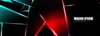 Parlak üçgen şekil vektör tasarım afişarka planı. tasarım arka planınız için uygun