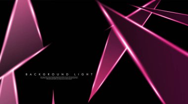 Parlak üçgenler bir fon ile modern teknoloji tasarımı. Tasarım arka planınız için uygun vektör çizimi