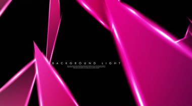 Parlak üçgenler bir fon ile modern teknoloji tasarımı. Tasarım arka planınız için uygun vektör çizimi