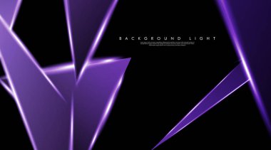 Parlak üçgenler bir fon ile modern teknoloji tasarımı. Tasarım arka planınız için uygun vektör çizimi