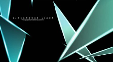 Parlak üçgenler bir fon ile modern teknoloji tasarımı. Tasarım arka planınız için uygun vektör çizimi