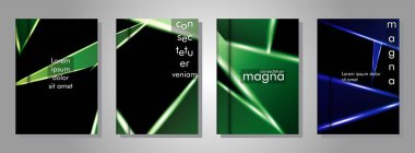 Minimal kapak tasarımı. Üçgen şekil vektör tasarım arka plan. Broşürler, posterler, kapaklar, afişler, vb için geçerlidir