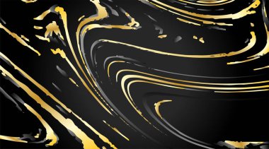 Mürekkep Doku Vektörü. Elle çizilmiş mermer illüstrasyon tekniği. Suluboya lekeleri, soyut arka planlar, su baskılar sanatsal etkileri. eps 10 vektör illüstrasyon