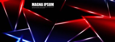 Parlak üçgen şekil vektör tasarım afişarka planı. tasarım arka planınız için uygun