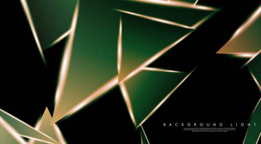 Parlak üçgenler bir fon ile modern teknoloji tasarımı. Tasarım arka planınız için uygun vektör çizimi