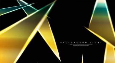 Parlak üçgenler bir fon ile modern teknoloji tasarımı. Tasarım arka planınız için uygun vektör çizimi