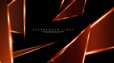 Parlak üçgenler bir fon ile modern teknoloji tasarımı. Tasarım arka planınız için uygun vektör çizimi