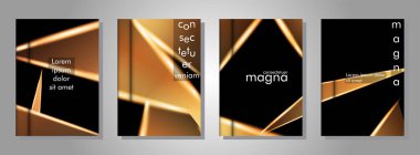 Minimal kapak tasarımı. Üçgen şekil vektör tasarım arka plan. Broşürler, posterler, kapaklar, afişler, vb için geçerlidir