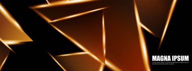 Parlak üçgen şekil vektör tasarım afişarka planı. tasarım arka planınız için uygun