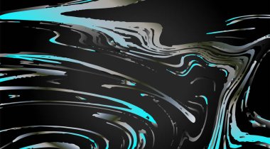 Mürekkep Doku Vektörü. Elle çizilmiş mermer illüstrasyon tekniği. Suluboya lekeleri, soyut arka planlar, su baskılar sanatsal etkileri. eps 10 vektör illüstrasyon