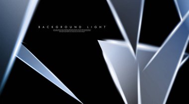 Parlak üçgenler bir fon ile modern teknoloji tasarımı. Tasarım arka planınız için uygun vektör çizimi