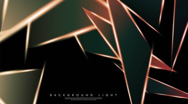 Parlak üçgenler bir fon ile modern teknoloji tasarımı. Tasarım arka planınız için uygun vektör çizimi