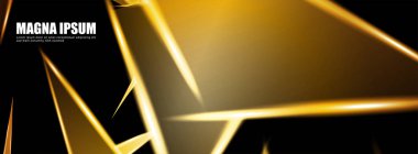 Parlak üçgen şekil vektör tasarım afişarka planı. tasarım arka planınız için uygun