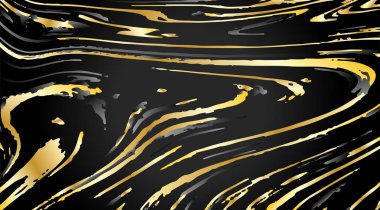 Mürekkep Doku Vektörü. Elle çizilmiş mermer illüstrasyon tekniği. Suluboya lekeleri, soyut arka planlar, su baskılar sanatsal etkileri. eps 10 vektör illüstrasyon