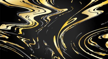 Mürekkep Doku Vektörü. Elle çizilmiş mermer illüstrasyon tekniği. Suluboya lekeleri, soyut arka planlar, su baskılar sanatsal etkileri. eps 10 vektör illüstrasyon