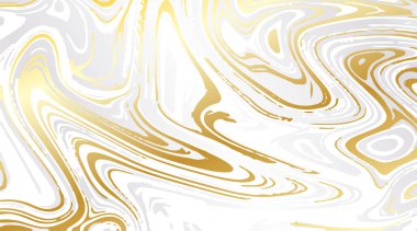 Beyaz ve altın mermer arka plan. Mermer doku tasarımı. Soyut arka plan. Stok. Yağlı boya tarzı. Suluboya el çizimi. tasarımınıza göre