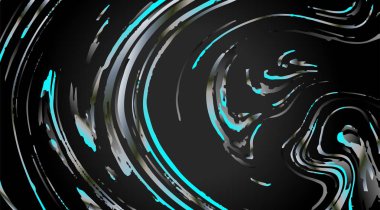 Mürekkep Doku Vektörü. Elle çizilmiş mermer illüstrasyon tekniği. Suluboya lekeleri, soyut arka planlar, su baskılar sanatsal etkileri. eps 10 vektör illüstrasyon