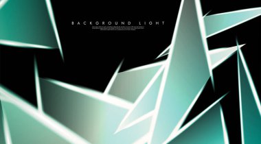 Parlak üçgenler bir fon ile modern teknoloji tasarımı. Tasarım arka planınız için uygun vektör çizimi