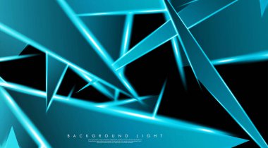 Parlak üçgenler bir fon ile modern teknoloji tasarımı. Tasarım arka planınız için uygun vektör çizimi