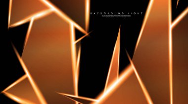 Parlak üçgenler bir fon ile modern teknoloji tasarımı. Tasarım arka planınız için uygun vektör çizimi