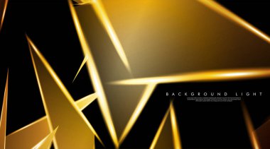 Parlak üçgenler bir fon ile modern teknoloji tasarımı. Tasarım arka planınız için uygun vektör çizimi