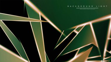 Parlak üçgenler bir fon ile modern teknoloji tasarımı. Tasarım arka planınız için uygun vektör çizimi