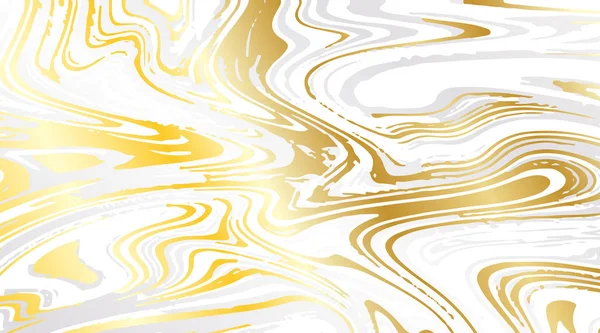 Weiß und gold Marmor Hintergrund. Marmor Textur Design. Abstrakter Hintergrund. Aktien. Ölgemälde. Aquarell-Handzeichnung. nach Ihrem Entwurf — Stockvektor