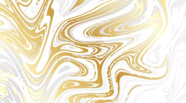 Beyaz ve altın mermer arka plan. Mermer doku tasarımı. Soyut arka plan. Stok. Yağlı boya tarzı. Suluboya el çizimi. tasarımınıza göre