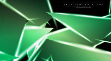 Parlak üçgenler bir fon ile modern teknoloji tasarımı. Tasarım arka planınız için uygun vektör çizimi