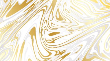 Beyaz ve altın mermer arka plan. Mermer doku tasarımı. Soyut arka plan. Stok. Yağlı boya tarzı. Suluboya el çizimi. tasarımınıza göre