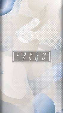 Arka plan olarak soyut sıvı deseni. portre vektör arka plan. eps 10 vektör illüstrasyon