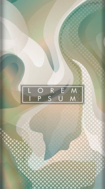 Arka plan olarak soyut sıvı deseni. portre vektör arka plan. eps 10 vektör illüstrasyon