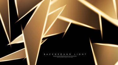 Parlak üçgenler bir fon ile modern teknoloji tasarımı. Tasarım arka planınız için uygun vektör çizimi