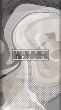 Arka plan olarak soyut sıvı deseni. portre vektör arka plan. eps 10 vektör illüstrasyon