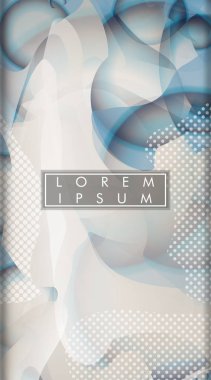 Arka plan olarak soyut sıvı deseni. portre vektör arka plan. eps 10 vektör illüstrasyon