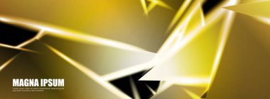 Parlak üçgen şekil vektör tasarım afişarka planı. tasarım arka planınız için uygun