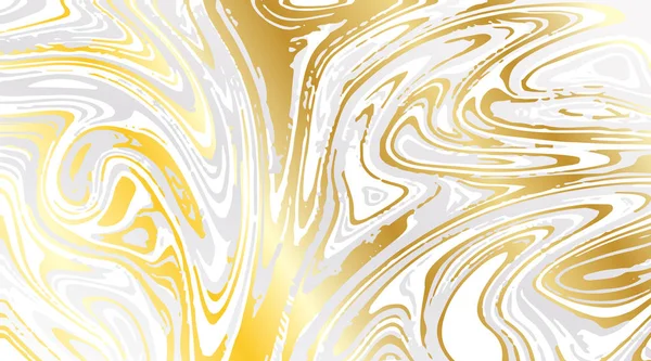 Weiß und gold Marmor Hintergrund. Marmor Textur Design. Abstrakter Hintergrund. Aktien. Ölgemälde. Aquarell-Handzeichnung. nach Ihrem Entwurf — Stockvektor