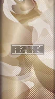 Arka plan olarak soyut sıvı deseni. portre vektör arka plan. eps 10 vektör illüstrasyon