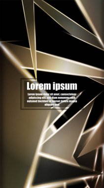 dikey soyut tasarım. Parlak üçgen şekil vektör tasarımının arka planı. tasarım arka planınız için uygun