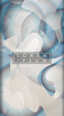 Arka plan olarak soyut sıvı deseni. portre vektör arka plan. eps 10 vektör illüstrasyon