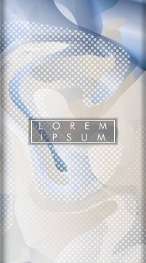 Arka plan olarak soyut sıvı deseni. portre vektör arka plan. eps 10 vektör illüstrasyon